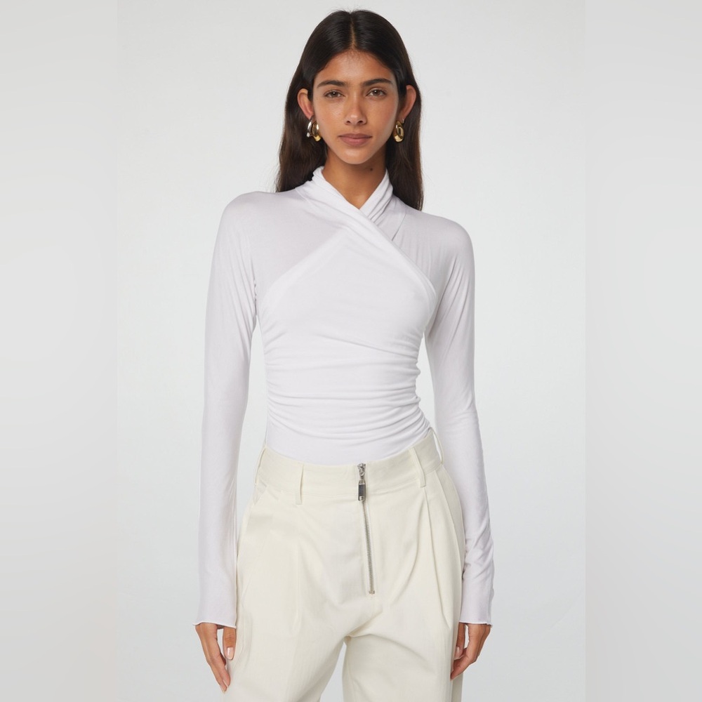 The Line by K Felix Top in White
